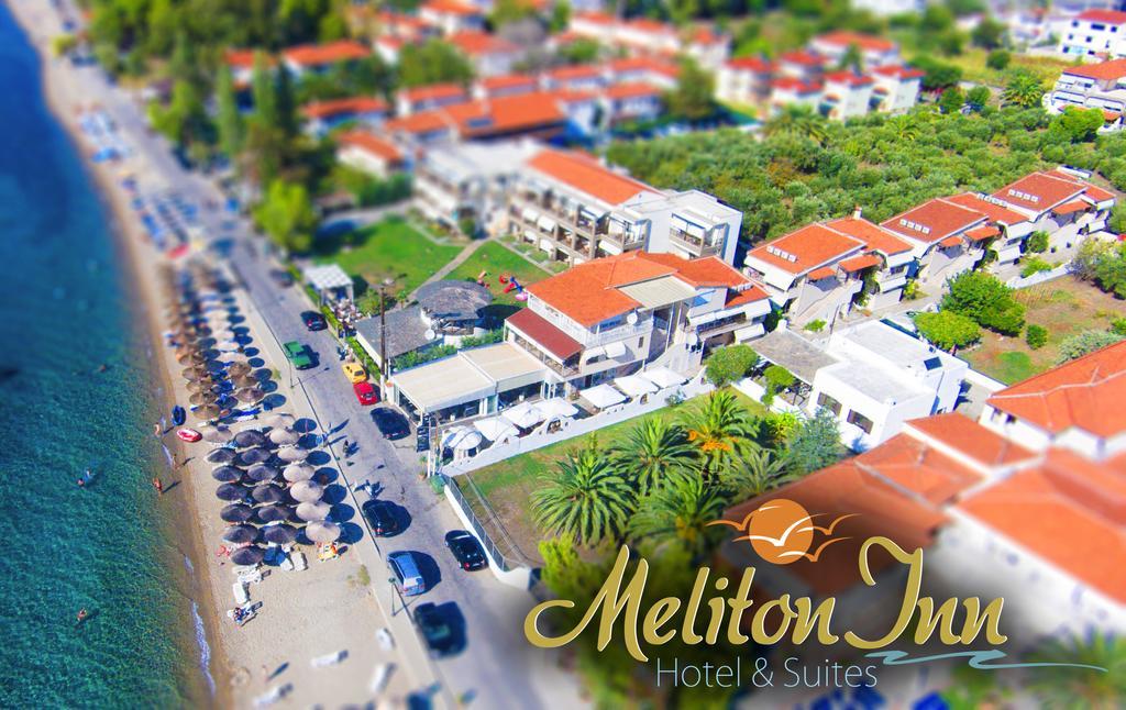 Meliton Inn Hotel & Suites By The Beach Неос Мармарас Екстериор снимка